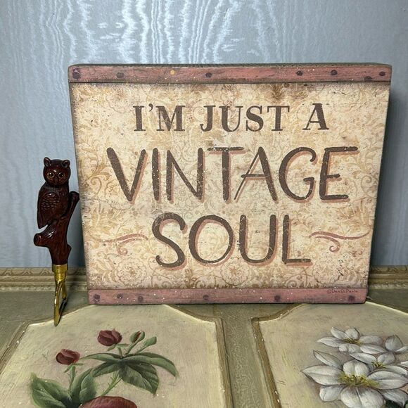 Vintage 70s Look Groovy Owl Figurine Brass Bottle Opener Adorable - Picture 15 of 16